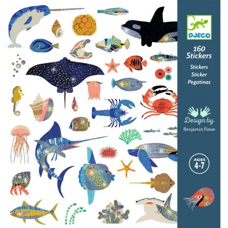 Stickers - Océan - Djeco