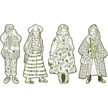 Les Demoiselles - Bowie & ses amies - Djeco