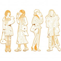Les Demoiselles - Scout & ses amies - Djeco 2