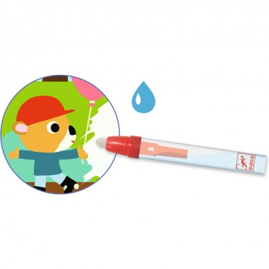 Coloriages magiques : Au Square - Djeco