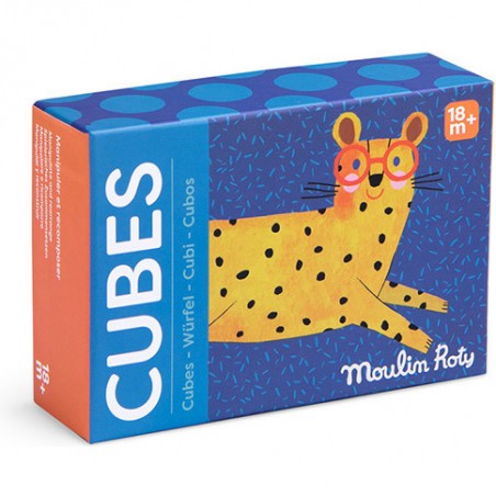 Puzzle 6 cubes Les Toupitis - Moulin Roty