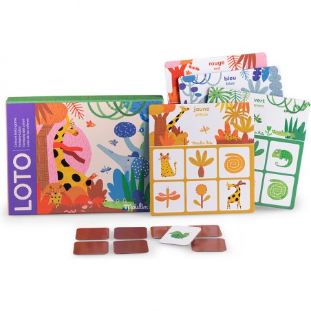 Loto des couleurs Les Toupitis - Moulin Roty