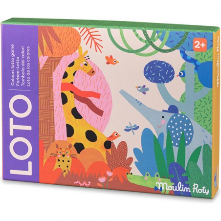 Loto des couleurs Les Toupitis - Moulin Roty