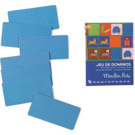 Domino des motifs Les Toupitis - Moulin Roty