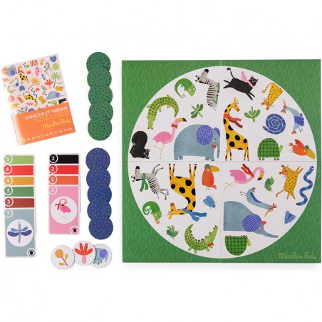 Jeu Cherche et trouve Les Toupitis - Moulin Roty