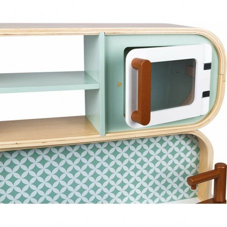 Cuisine en bois moderne Janod Cooker Reverso