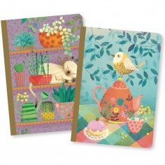 Lot de 2 petits carnets Marie Lovely paper - Djeco