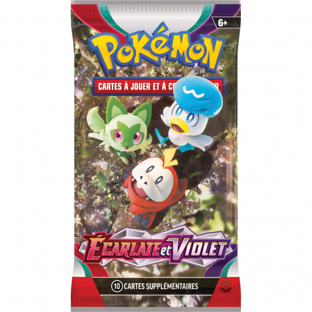 Pokémon SV01: Ecarlate et Violet - Booster - Asmodée - Jeux de cartes - Asmodee