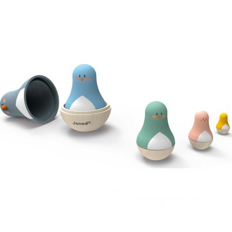 Poupées gigognes Pingouins Janod Sweet Cocoon