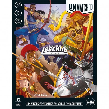 Unmatched: Combats de Légende Volume 2 - Jeux de société - Iello