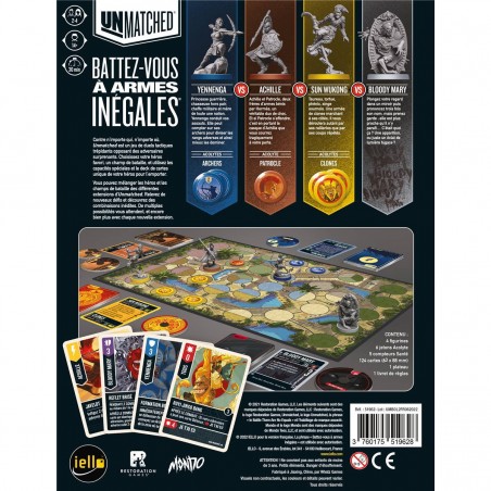 Unmatched: Combats de Légende Volume 2 - Jeux de société - Iello