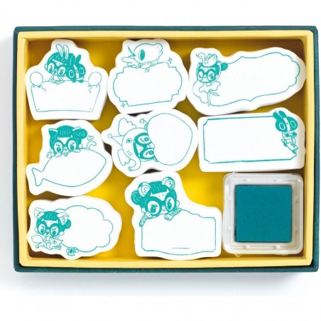 Tampons message Lam - Djeco - Lovely Paper By Djeco