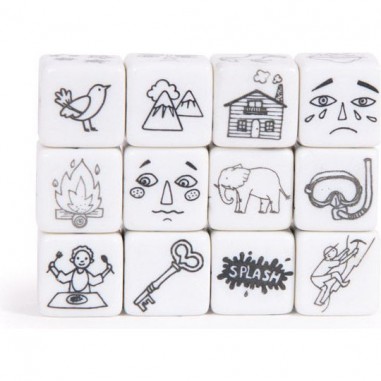 Dés à  histoires Le Jardin du Moulin - Moulin Roty