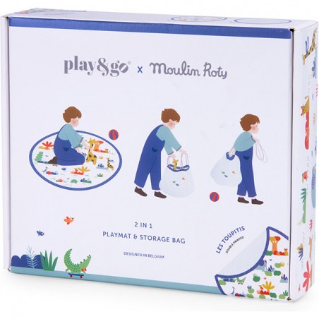 Tapis de jeu & sac à jouets - Moulin Roty