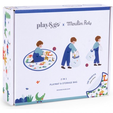 Tapis de jeu & sac à jouets - Moulin Roty