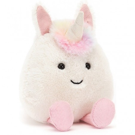 Peluche Licorne Amuseabean - 10 cm - Jellycat