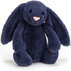 Peluche Lapin Bashful Navy - 18 cm - Jellycat