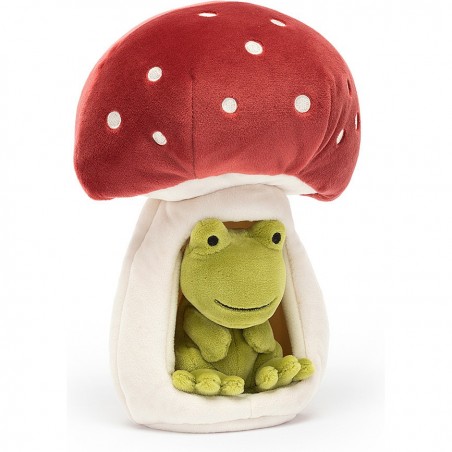 Peluche grenouille & champignon Forest fauna Frog - Jellycat