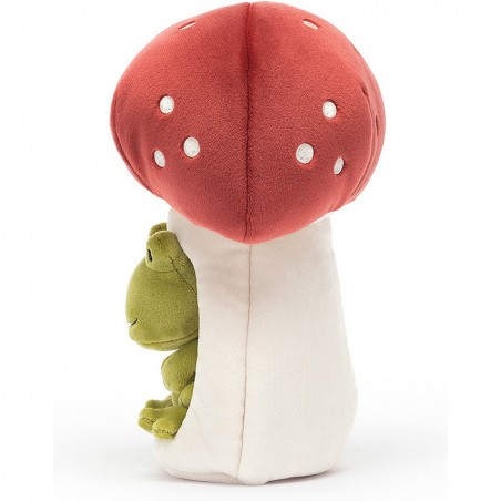 Peluche grenouille & champignon Forest fauna Frog - Jellycat