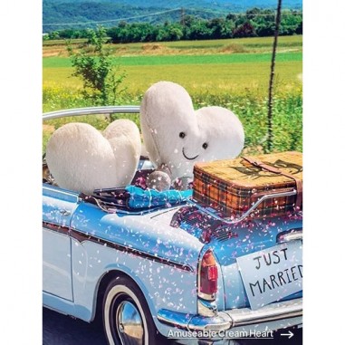 Doudou cœur - Rose - Jellycat