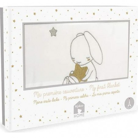 Première couverture pour bébé blanche Kaloo