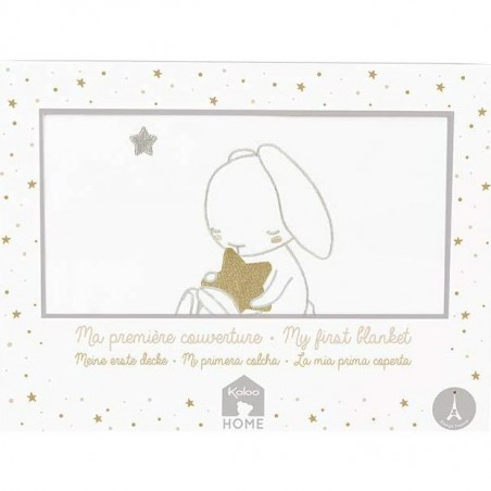 Première couverture pour bébé blanche Kaloo