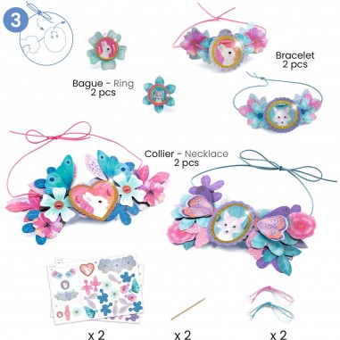 Coffret multi-activités - Nymphea - Djeco