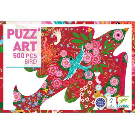 Puzz'Art - Bird - 500 pcs - Djeco