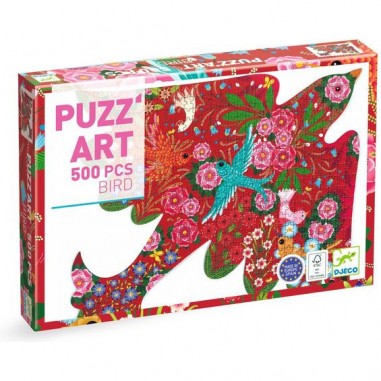 Puzz'Art - Bird - 500 pcs - Djeco
