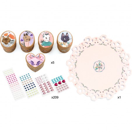 Mosaïques & Stickers - Adorables - Djeco