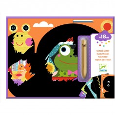 Cartes à  gratter pour les petits C'est rigolo à  découvrir - Djeco