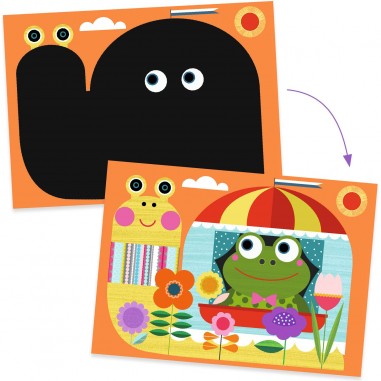 Cartes à  gratter pour les petits C'est rigolo à  découvrir - Djeco