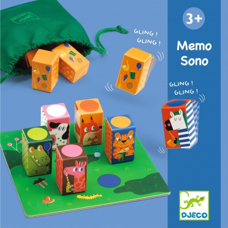 Jeux éducatifs - Memo Sono - Djeco
