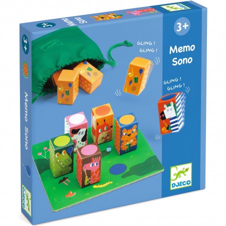Jeux éducatifs - Memo Sono - Djeco