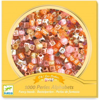 Perles alphabet Or - Loisirs créatifs - Djeco