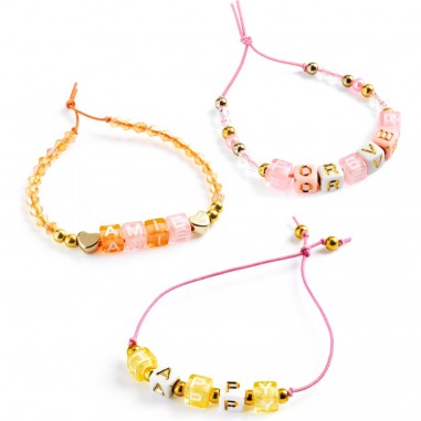 Perles alphabet Or - Loisirs créatifs - Djeco