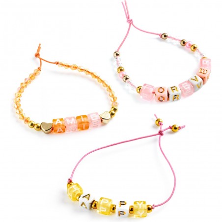 Perles alphabet Or - Loisirs créatifs - Djeco
