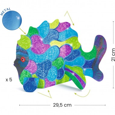 Créer avec du papier Sous les ondes - Djeco