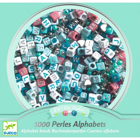 Perles alphabet Argent - Loisirs créatifs - Djeco