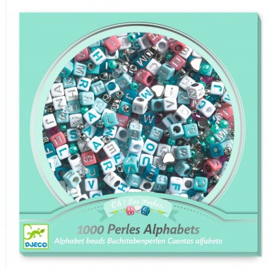 Perles alphabet Argent - Loisirs créatifs - Djeco