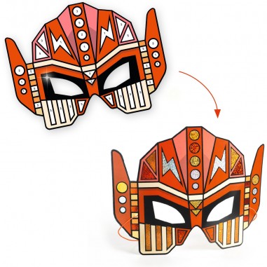 Mosaïques & Stickers - Super robots - Djeco