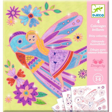 Coloriages surprises - Petites ailes - Djeco
