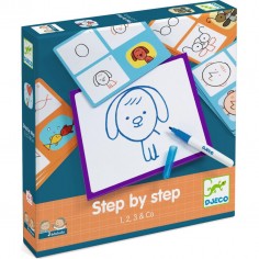 Eduludo - Step by step 1,2,3 & Co - Djeco