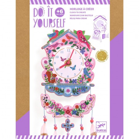 Horloge à créer Coucou - Do it Yourself - Djeco