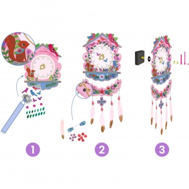 Horloge à créer Coucou - Do it Yourself - Djeco