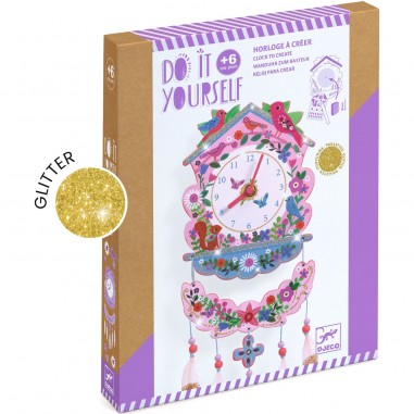 Horloge à créer Coucou - Do it Yourself - Djeco