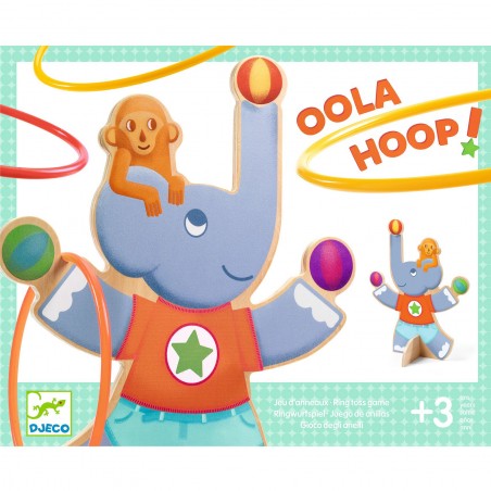 Jeu de lancer d'anneaux Oola Hoop - Jeu d'adresse - Djeco