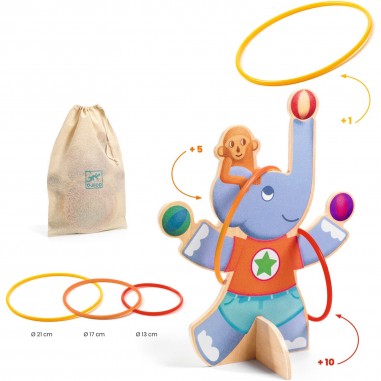 Jeu de lancer d'anneaux Oola Hoop - Jeu d'adresse - Djeco