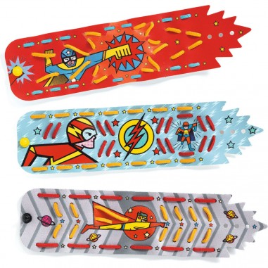 Bracelets de force à créer Super-pouvoirs - Do it Yourself - Djeco