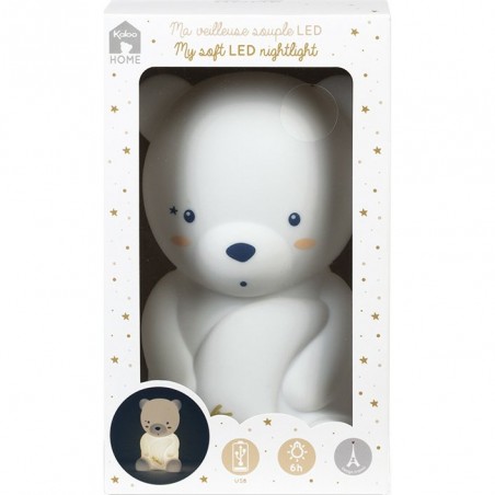 Veilleuse enfant Ours 3 couleurs Kaloo